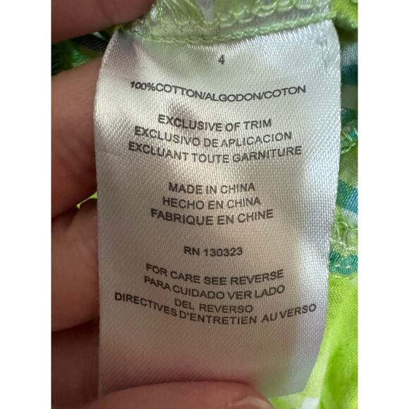 Vintage Disney Fairies Tinkerbell Plaid Tunic Top Girls Size 4 Embroidered - Picture 7 of 7